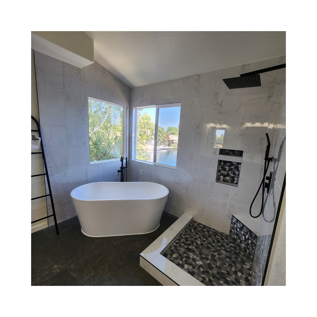 Bathroom-5-1 Tidy and open restroom space