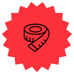 line striping icon 2 measuring tape icon