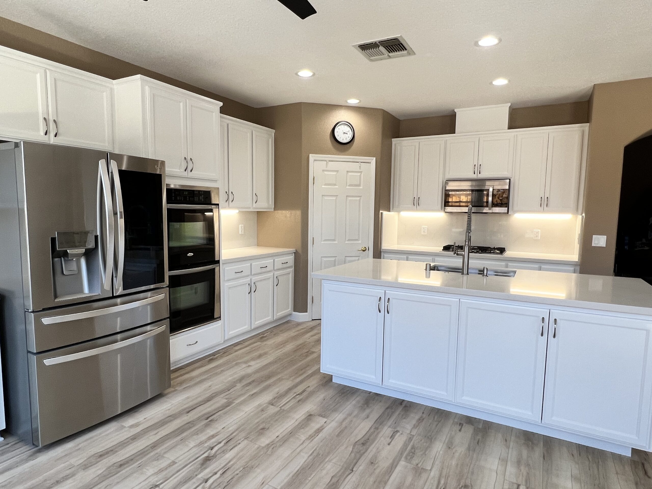 why are my painted cabinets sticky